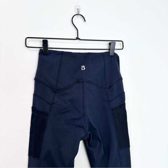 BuffBunny Athena High Rise Full Length Leggings Navy Blue Size Small - Picture 5 of 8
